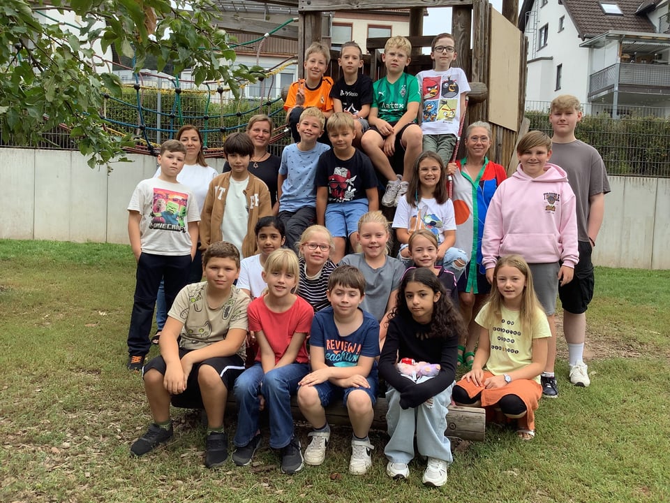 Klassen der Grundschule Dahn
